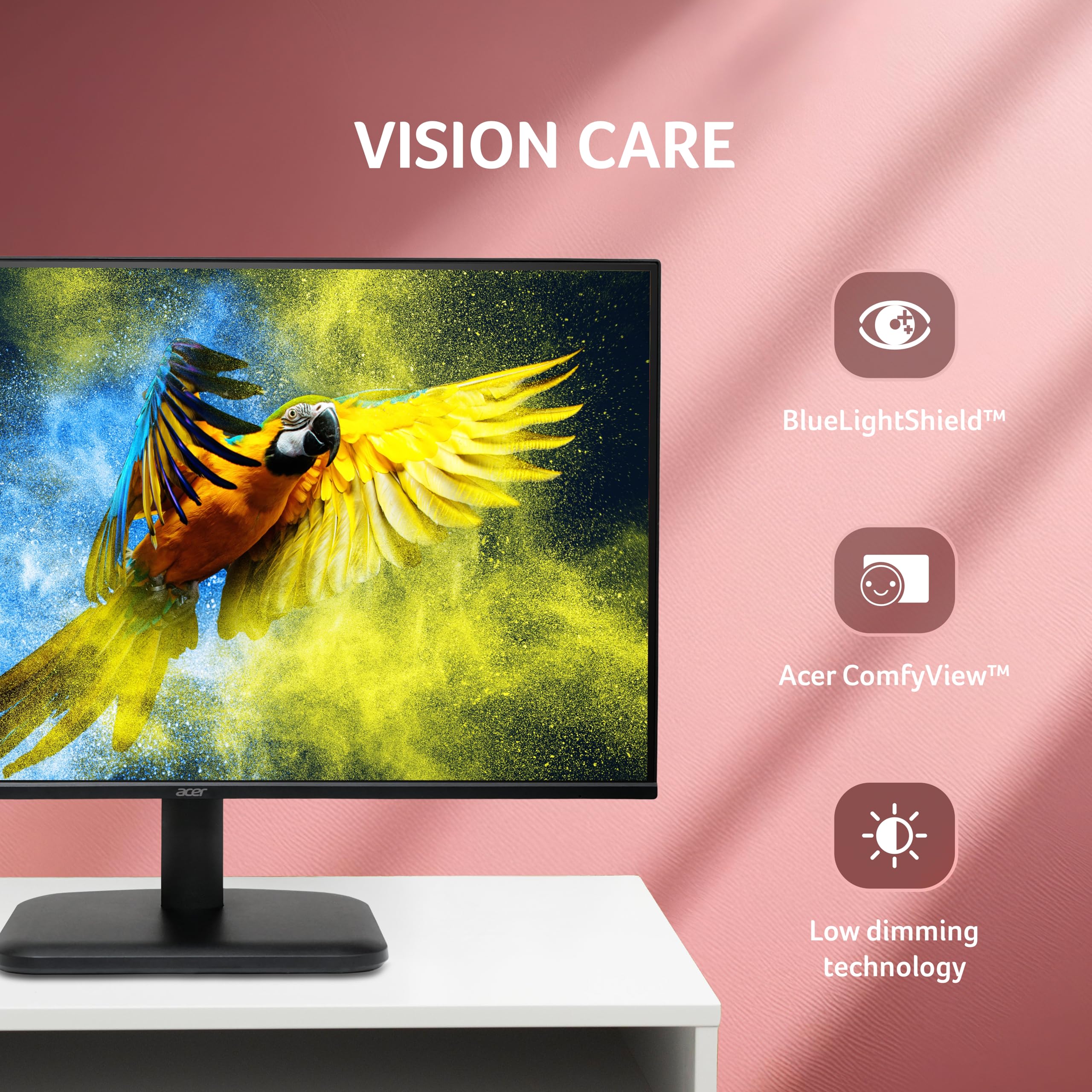 acer EK240Y P6 P6 23.8 Inch IPS Full HD Backlit LED Monitor I
